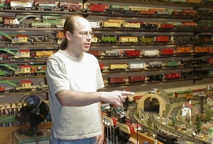 me and some of my trains